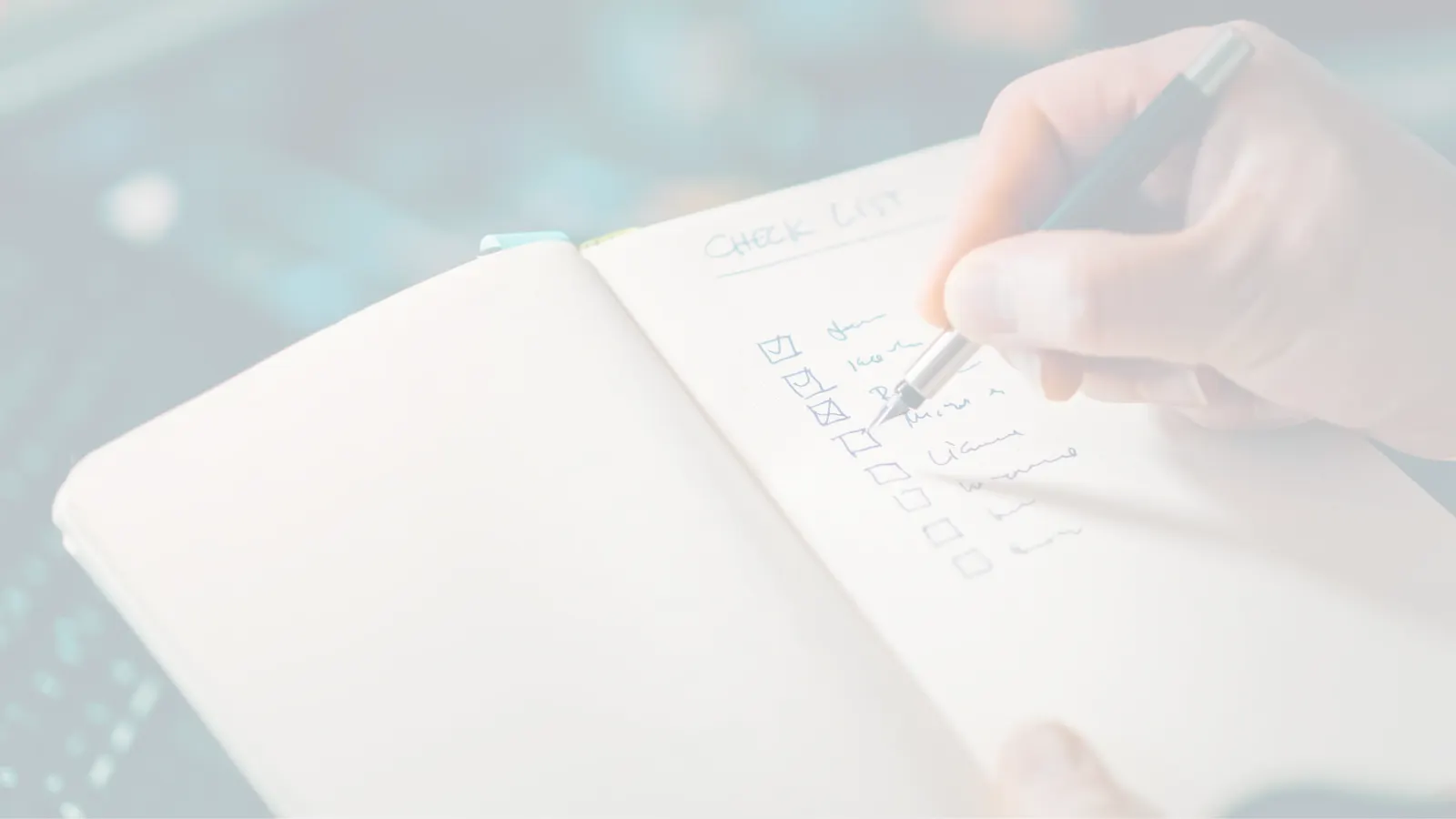 Check-list manuscrite — donner du sens à ce qui se joue